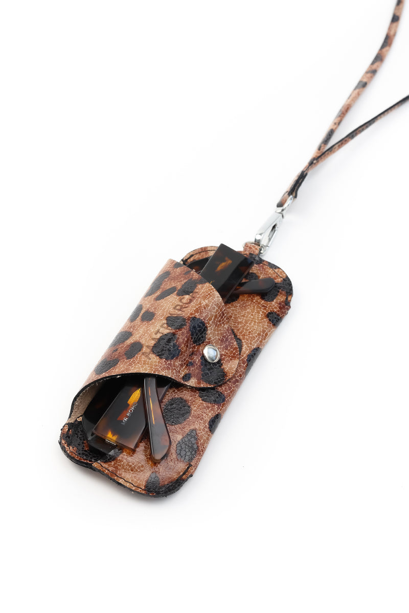 Porta lentes &lt;br/&gt; Richato Leopardo